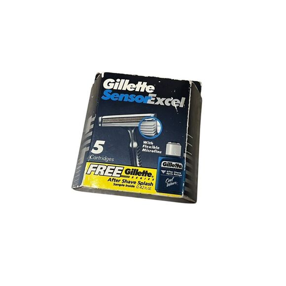 Gillette Other - New Gillette Sensor Excel Cartridges For Men 1996 Deadstock